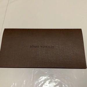 Louis Vuitton receipt envelope 4